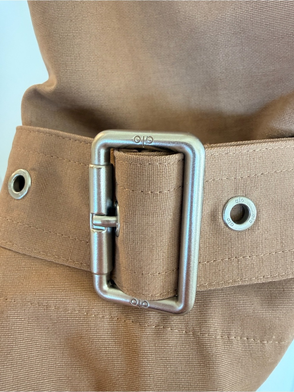 ALO Yoga Prime Trench Toasted Almond M NWT - Picture 5 of 11